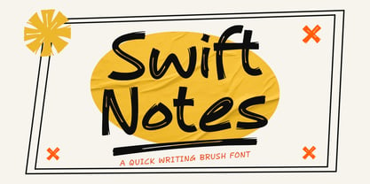 Swift Notes Fuente Póster 1