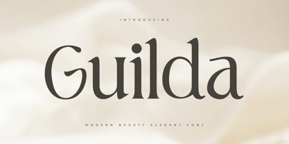Guilda Font Poster 1