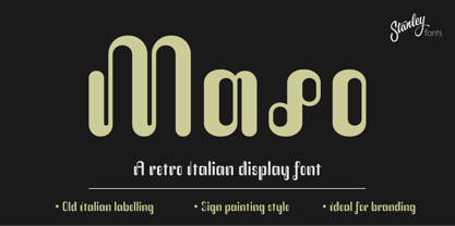 Maso Font Poster 1