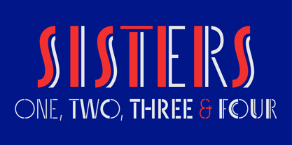 Sisters Font Poster 1