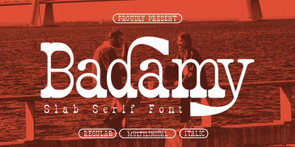 Badamy Font Poster 1