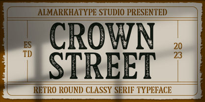 Crown Street Font Poster 1