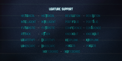 Monstalt Font Poster 11