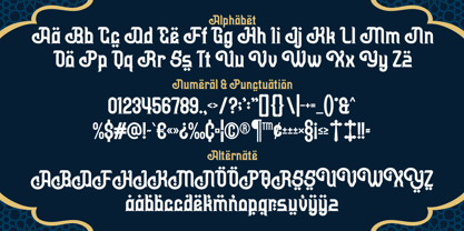 Asaleh Font Poster 5