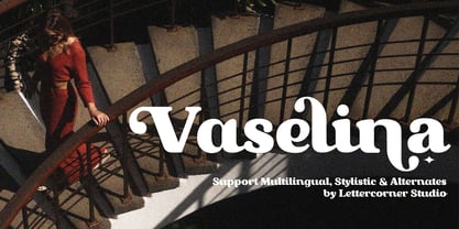 Vaselina Font Poster 1