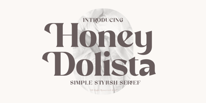 Honey Dolista Font Poster 1
