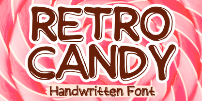 Retro Candy Font Poster 1