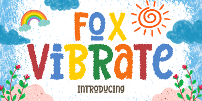 Fox Vibrate Font Poster 1