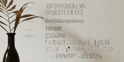 Heafthery Notespage Font Poster 7