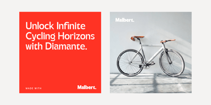 Malbert Font Poster 9