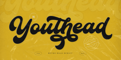 Youthead Font Poster 1