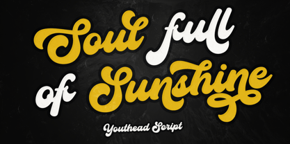 Youthead Font Poster 3