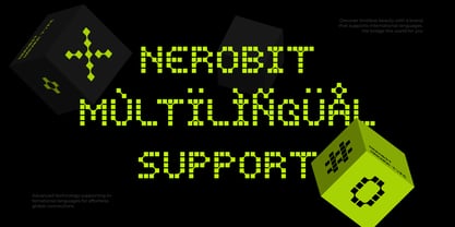 Nerobit Font Poster 8