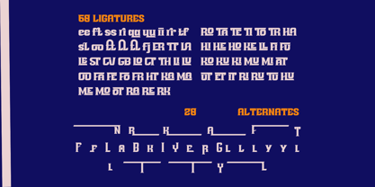 Athyrki Font Poster 12