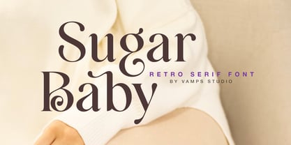 Sugar Baby Font Poster 1