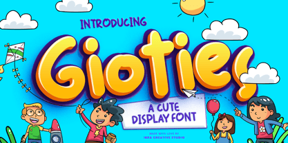 Gioties Font Poster 1