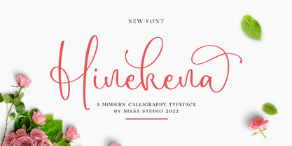 Hinekena Font Poster 1