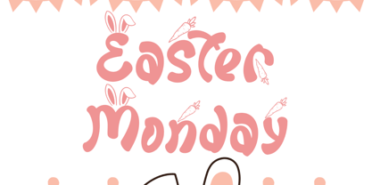 Glorious Easter Font Poster 5