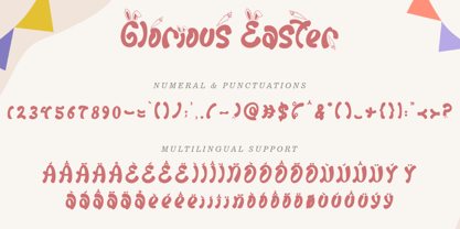 Glorious Easter Font Poster 7