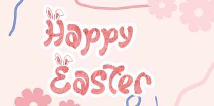 Glorious Easter Font Poster 2