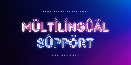 Luminos Font Poster 8