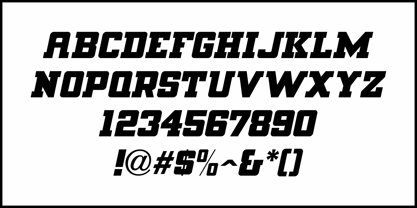 Lawbreaker JNL Font Poster 5