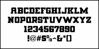 Lawbreaker JNL Font Poster 3