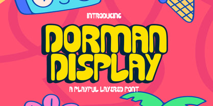 Dorman Display Font Poster 1