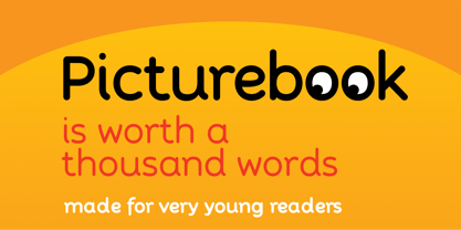 Picturebook Font Poster 1