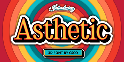 Asthetic Font Poster 10