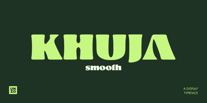 Khuja Smooth Font Poster 1