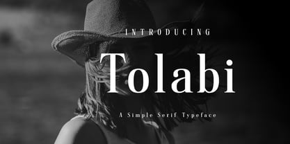 Tolabi Font Poster 1