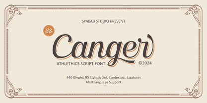 SS Changer Font Poster 1