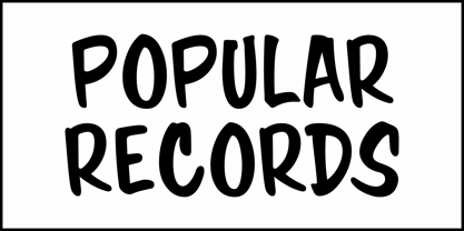Popular Records JNL Fuente Póster 2