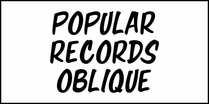 Popular Records JNL Fuente Póster 4