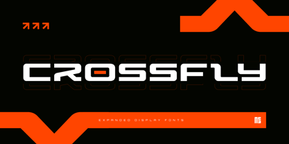 Crossfly Font Poster 1