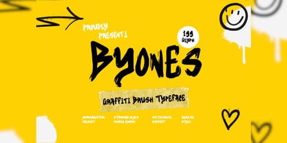 Byones Font Poster 1
