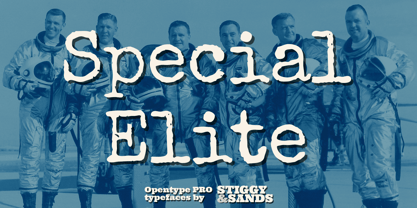 Special Elite Pro Font Poster 1