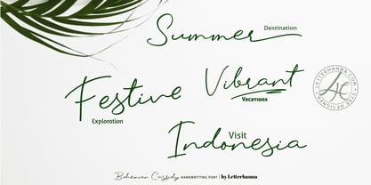 Bohemian Cassidy Font Poster 6