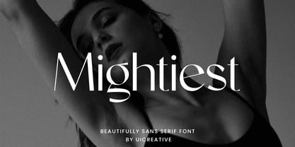 Mightiest Font Poster 1