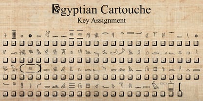 The Egyptian Project Font Poster 3