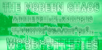 The Modern Chaos Font | Webfont & Desktop | MyFonts