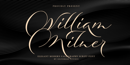 William Milner Font Poster 1