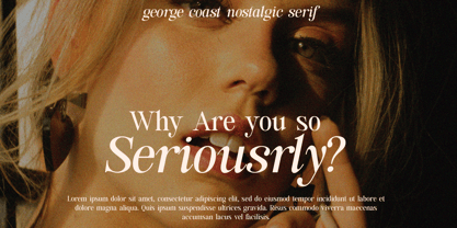 George Coast Font Poster 3