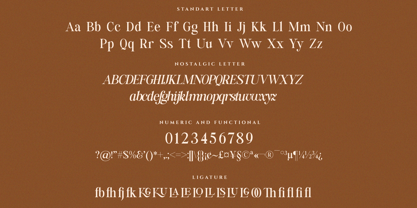 George Coast Font Poster 15