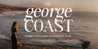 George Coast Font Poster 1