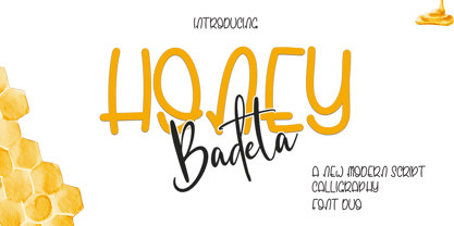 Badeta Font Poster 1
