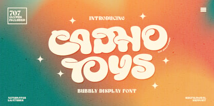 Cadho Toys Font Poster 1