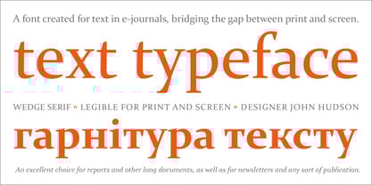 Constantia Font Poster 3