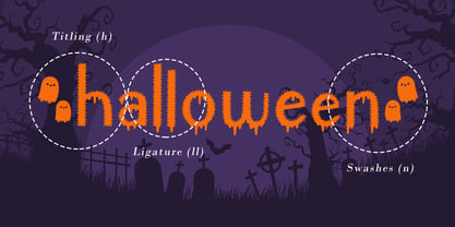Spooky Adventure Font Poster 6